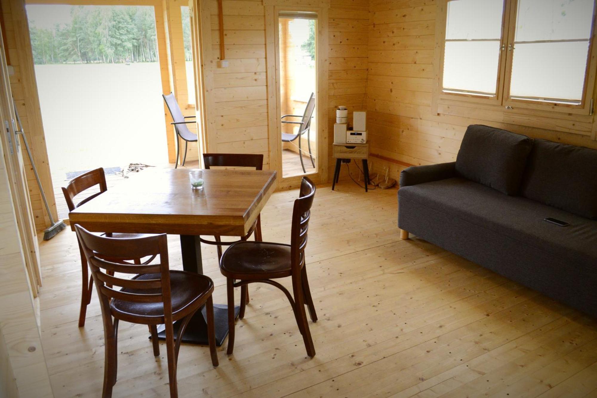Camping Szczecinek Domy Wypoczynkowe Exterior foto